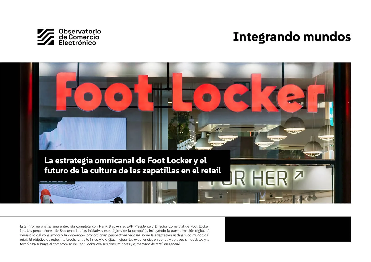 La estrategia omnicanal de Foot Locker y el futuro de la cultura de las zapatillas en el retail